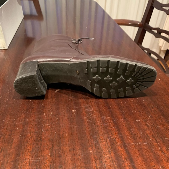 Vaneli East, 7 1/2 brown calf boots, side zipper - Picture 6 of 6